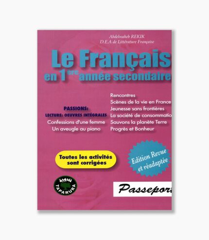 Le français en 1 ère année secondaire passeport