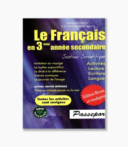 le français en 3 ème année secondaire sections scientifique passeport