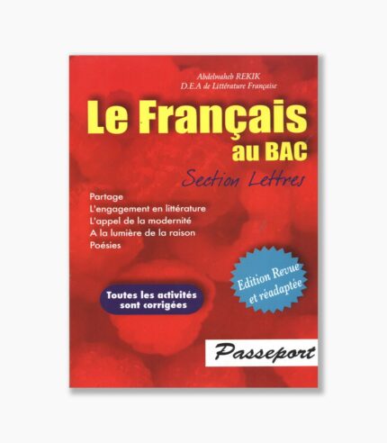 le français au Bac sections lettres